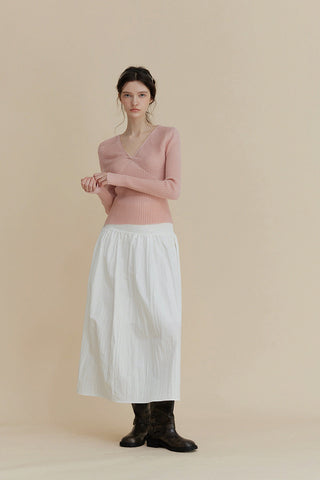 Pelle String Long Skirt-1