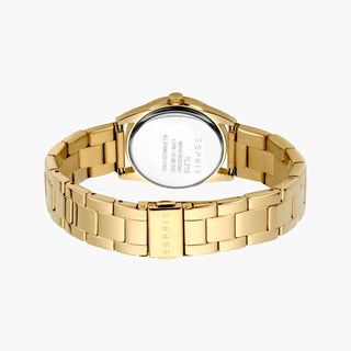 ESPRIT Women's Watch with Gold Stainless Steel Case and Gold Stainless Steel Band-2