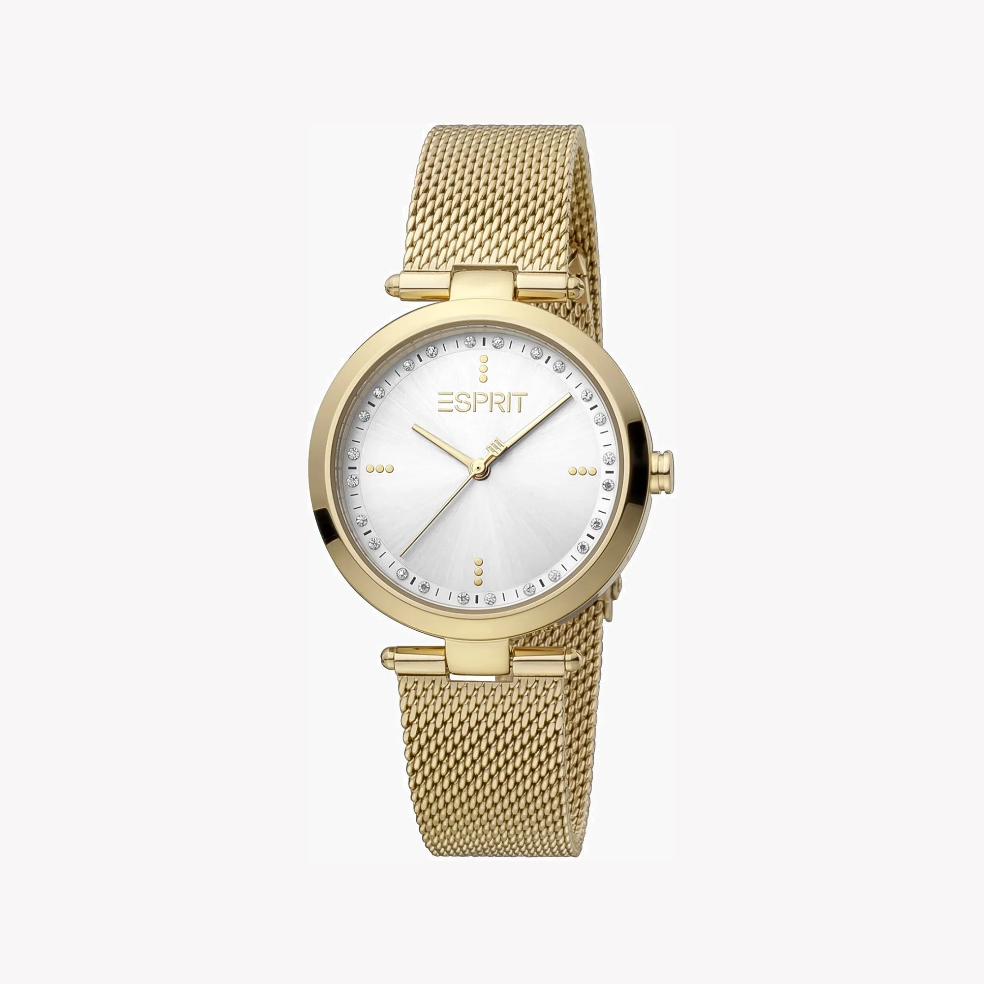 ESPRIT Women's Watch with Gold Stainless Steel Case and Gold Stainless Steel Band-0