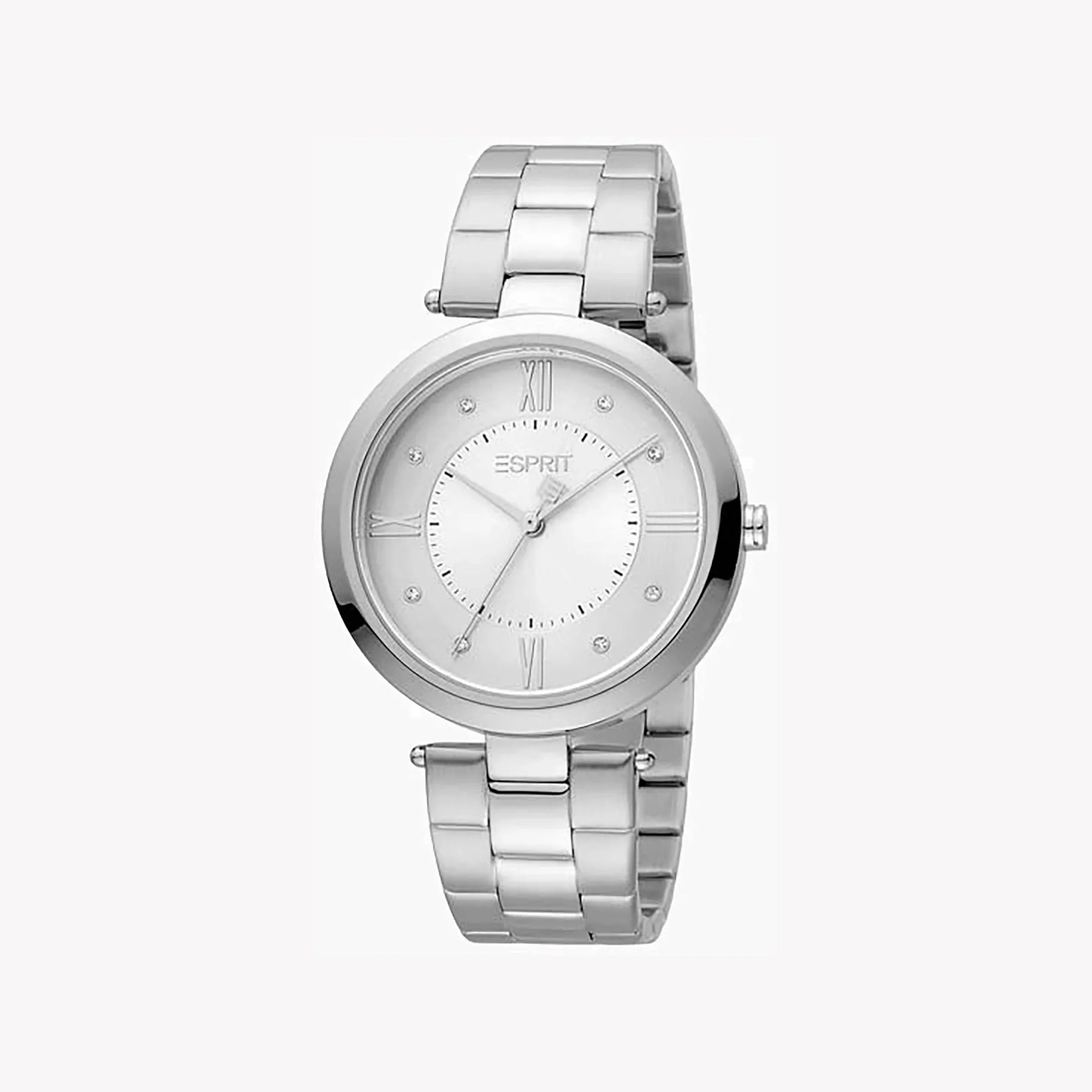 ESPRIT Women's Watch with Silver Stainless Steel Case and Silver Stainless Steel Band-1