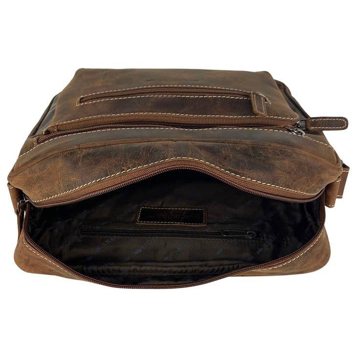 Samuel Buffalo Leather Men's Shoulder Bag-3