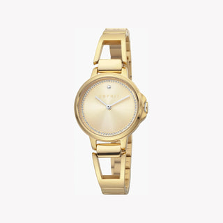 ESPRIT Women's Watch with Gold Stainless Steel Case and Gold Stainless Steel Band-1