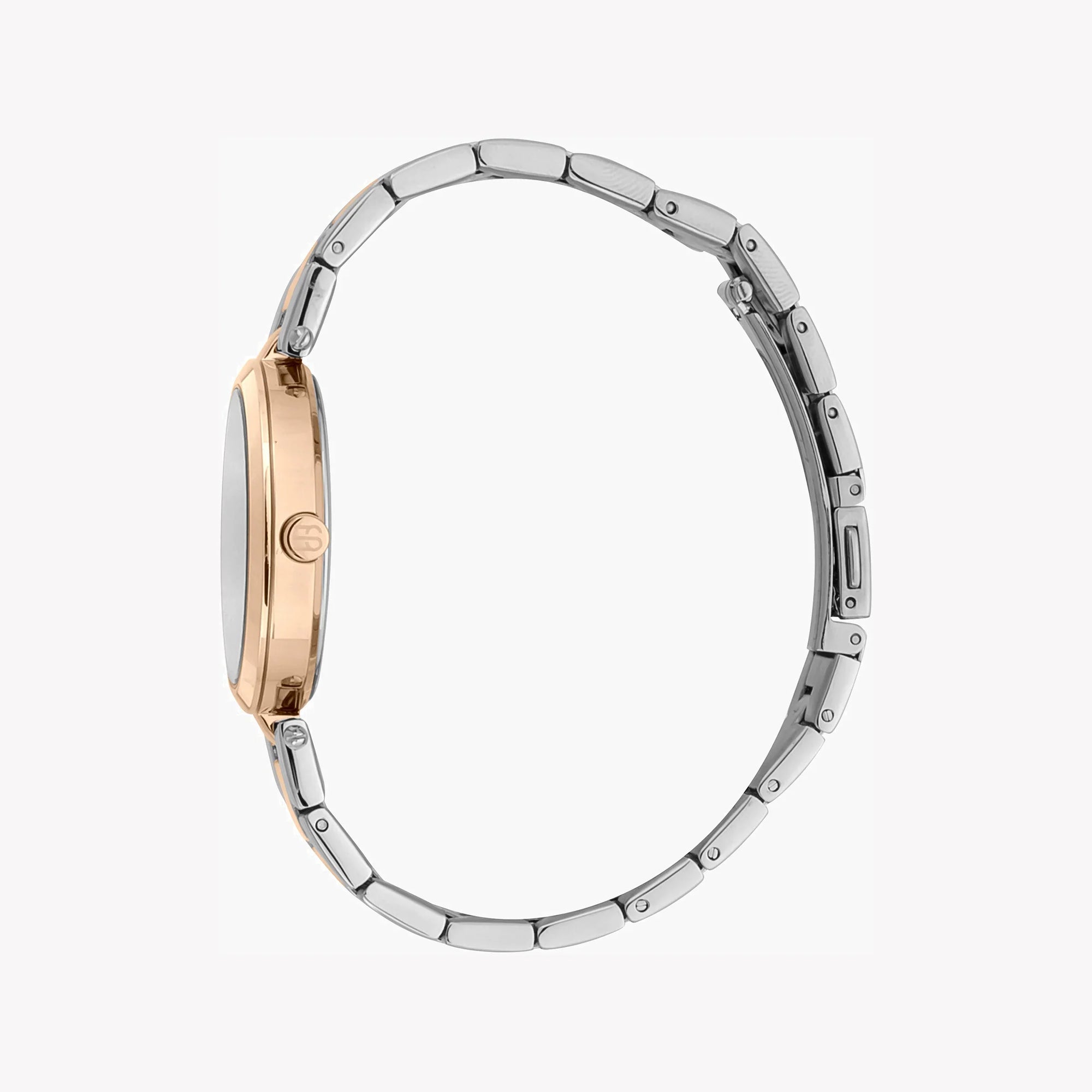 ESPRIT Women's Watch with Rose Gold Stainless Steel Case and Silver & Rose Gold Stainless Steel Band-1