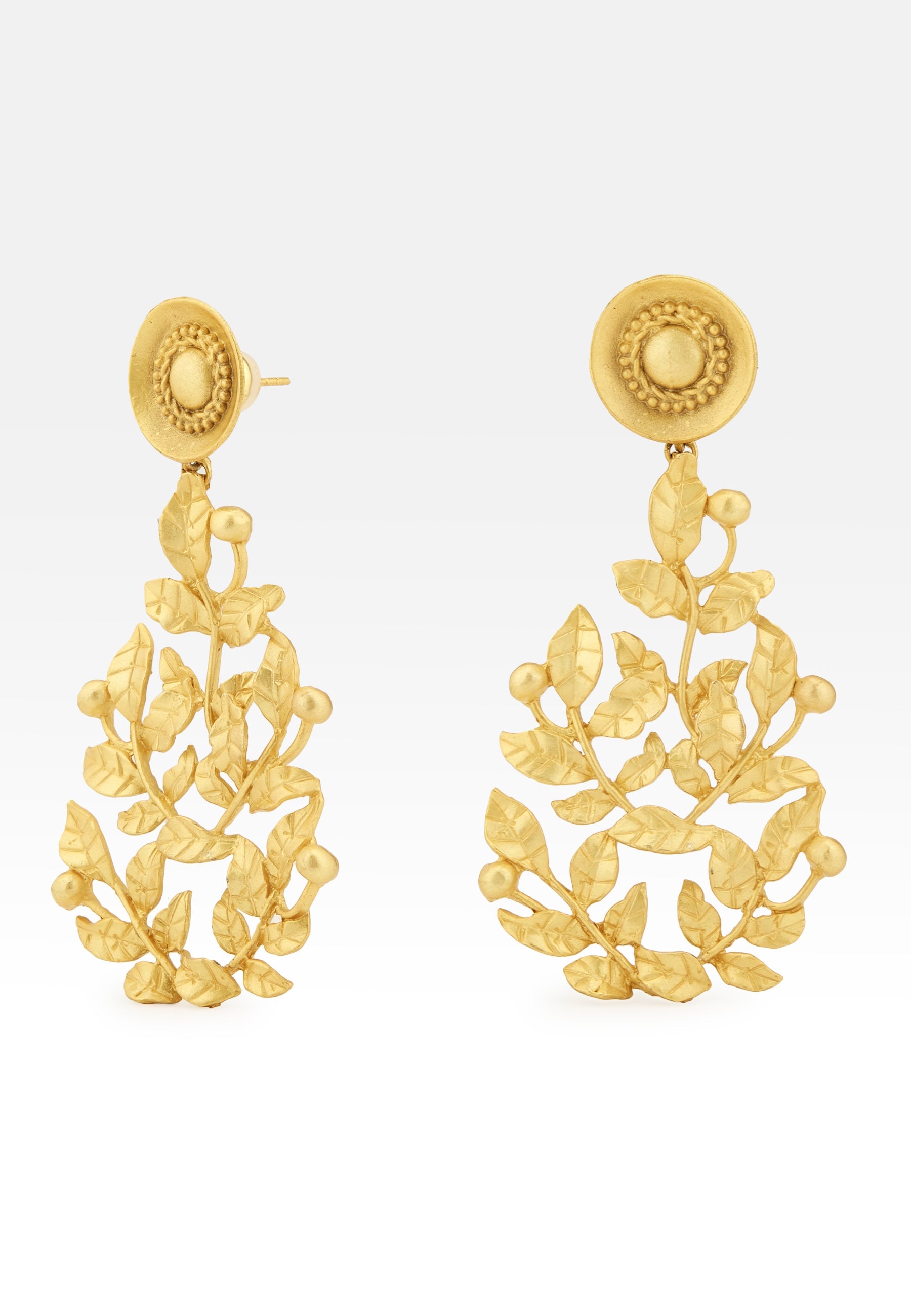 Golden Spring Party Earrings by Bombay Sunset-2