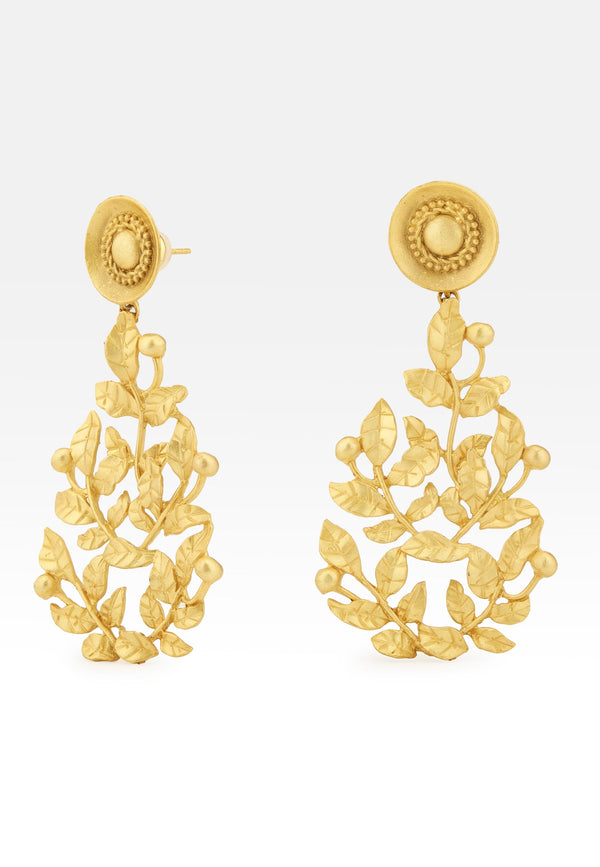 Golden Spring Party Earrings by Bombay Sunset-2