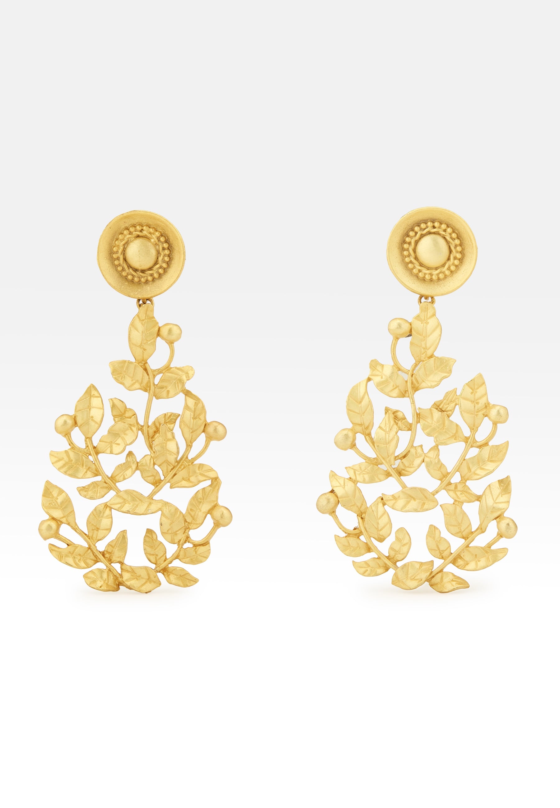 Golden Spring Party Earrings by Bombay Sunset-3