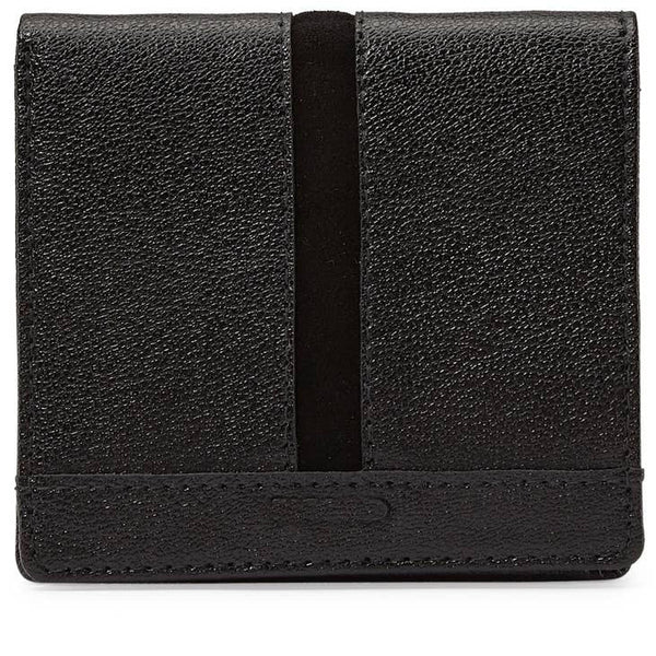 Laura Women's Cowhide Leather Purse Black-0