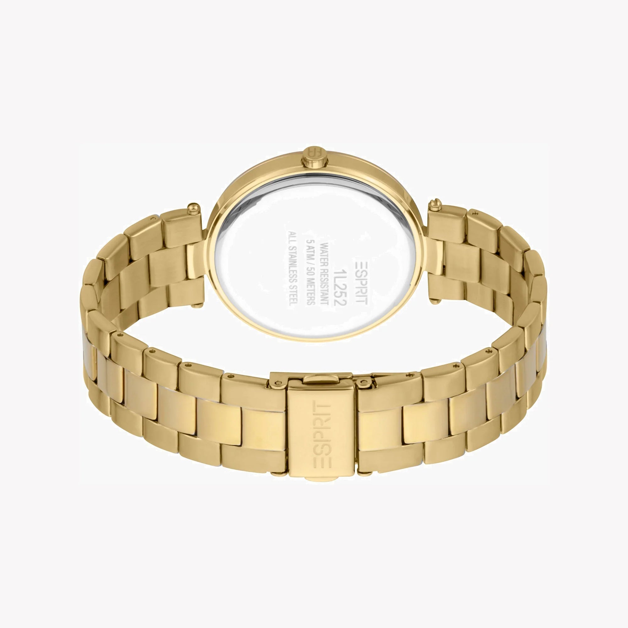 ESPRIT Women's Watch with Gold Stainless Steel Case and Gold Stainless Steel Band-3