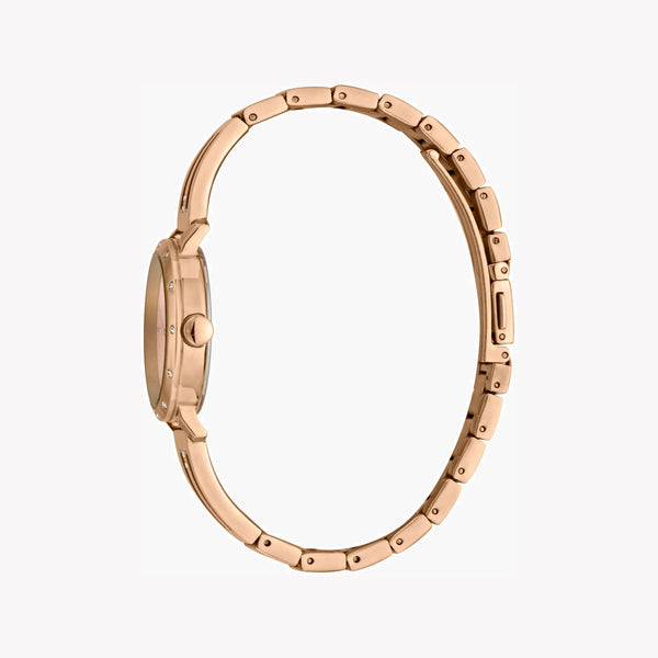 ESPRIT Women's Watch with Rose Gold Stainless Steel Case and Rose Gold Stainless Steel Band-2