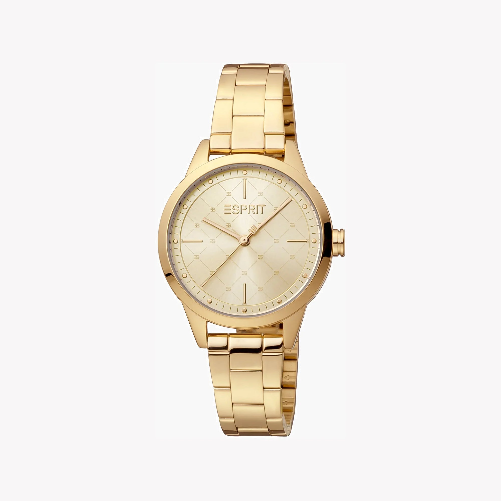 ESPRIT Women's Watch with Gold Stainless Steel Case and Gold Stainless Steel Band-1