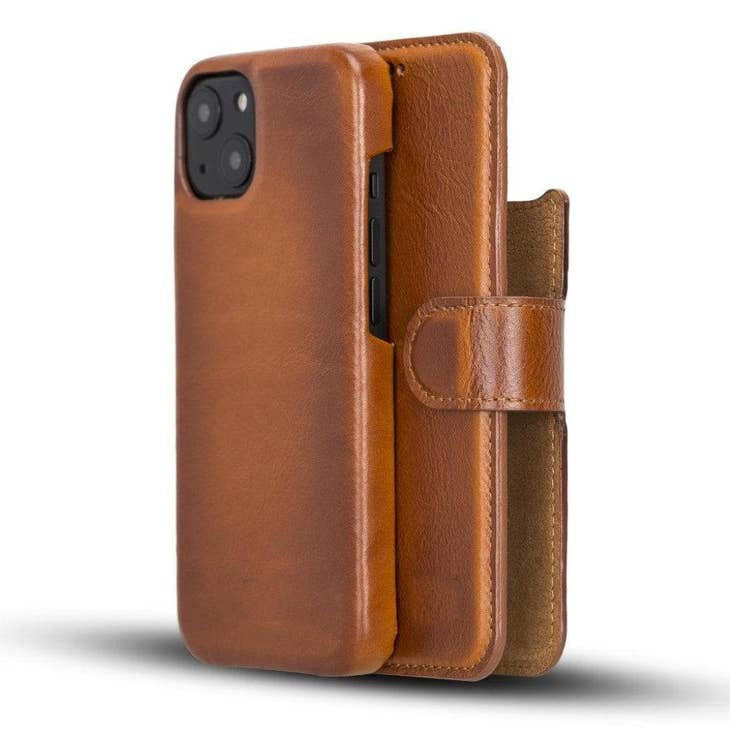 Jacob Full Leather Coating Detachable Wallet Case For Apple IPhone 13 Series (Set of 2)-5