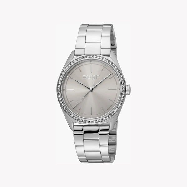 ESPRIT Women's Watch with Silver Stainless Steel Case and Silver Stainless Steel Band-1