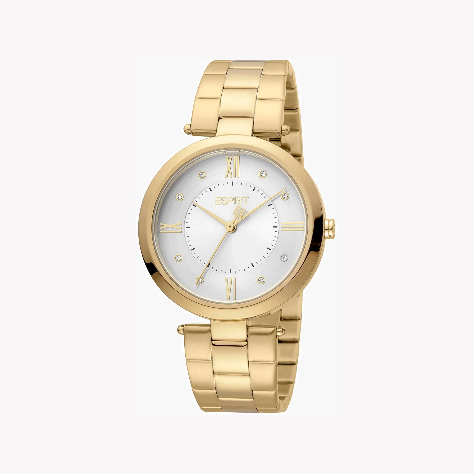 ESPRIT Women's Watch with Gold Stainless Steel Case and Gold Stainless Steel Band-1