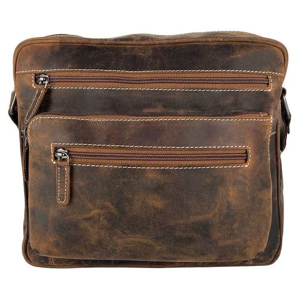 Samuel Buffalo Leather Men's Shoulder Bag-0