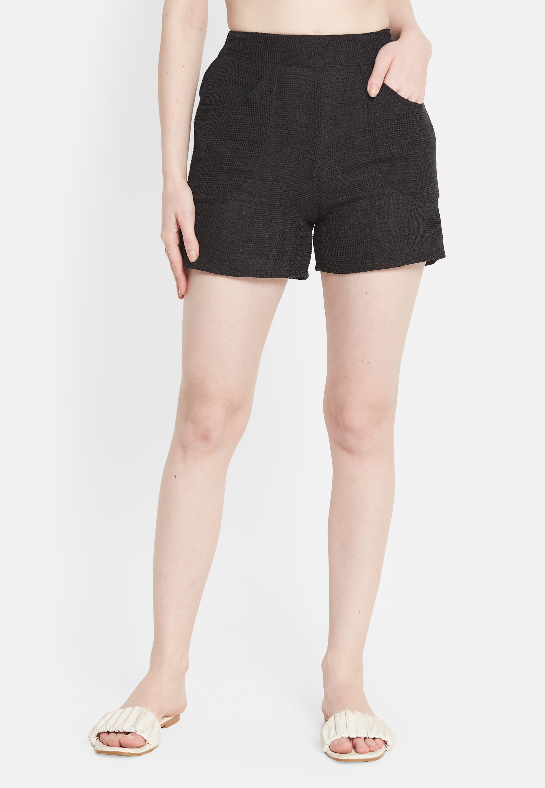 Bay Black Shorts by Bombay Sunset-2