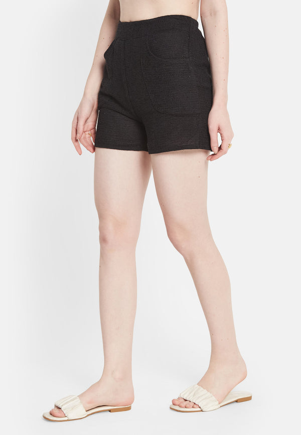 Bay Black Shorts by Bombay Sunset-4