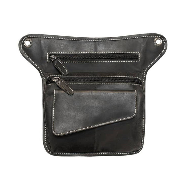 Sarah Women's Leather Motorcycle Shoulder Bag-4