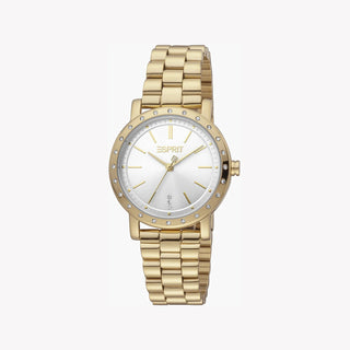 ESPRIT Women's Watch with Gold Stainless Steel Case and Gold Stainless Steel Band-1