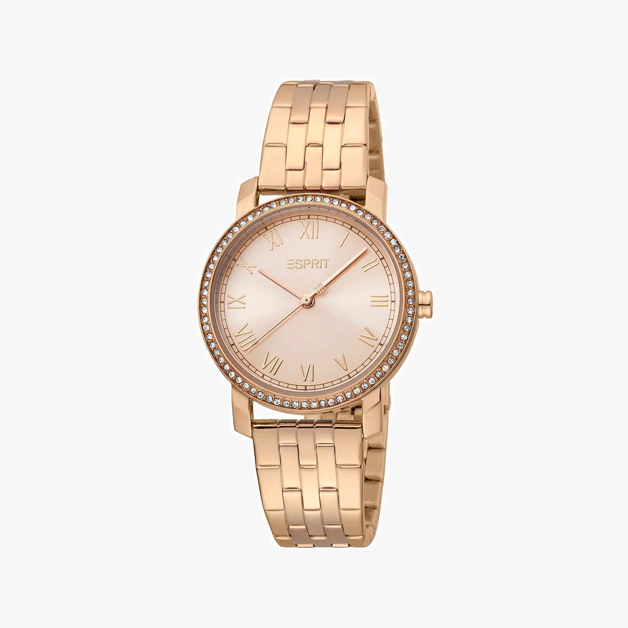 ESPRIT Women's Watch with Rose Gold Stainless Steel Case and Rose Gold Stainless Steel Band-1