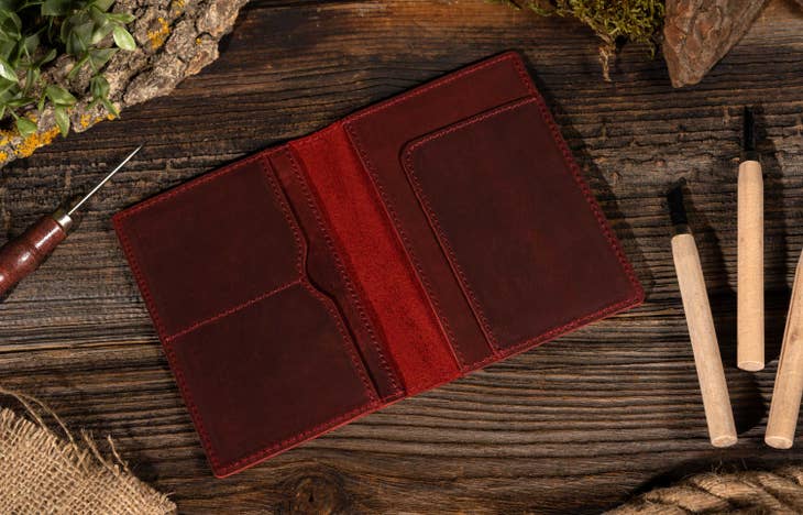 Noah Real Leather Passport Case-5