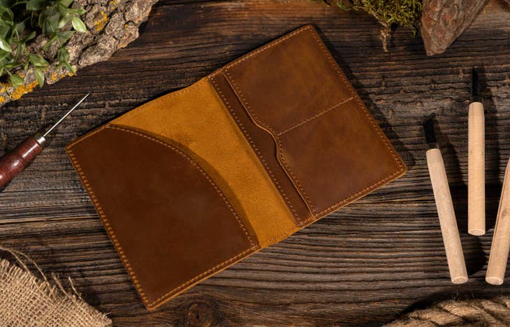 Peter Real Leather Passport Cover-2