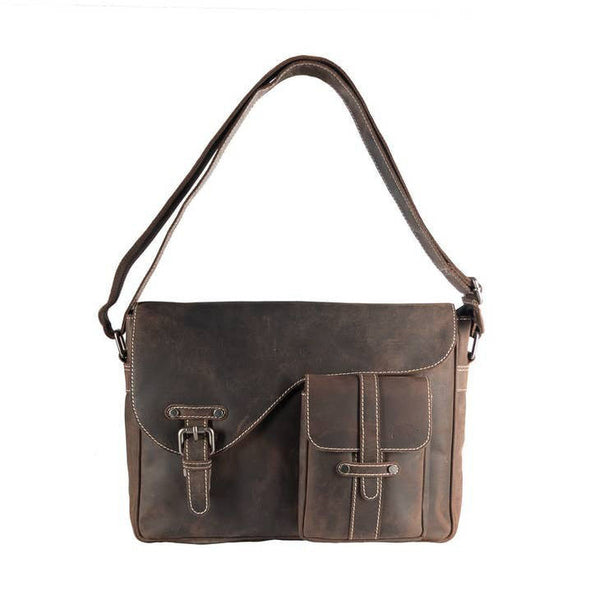 Gregory Buffalo Leather Men's Messenger Bag-4