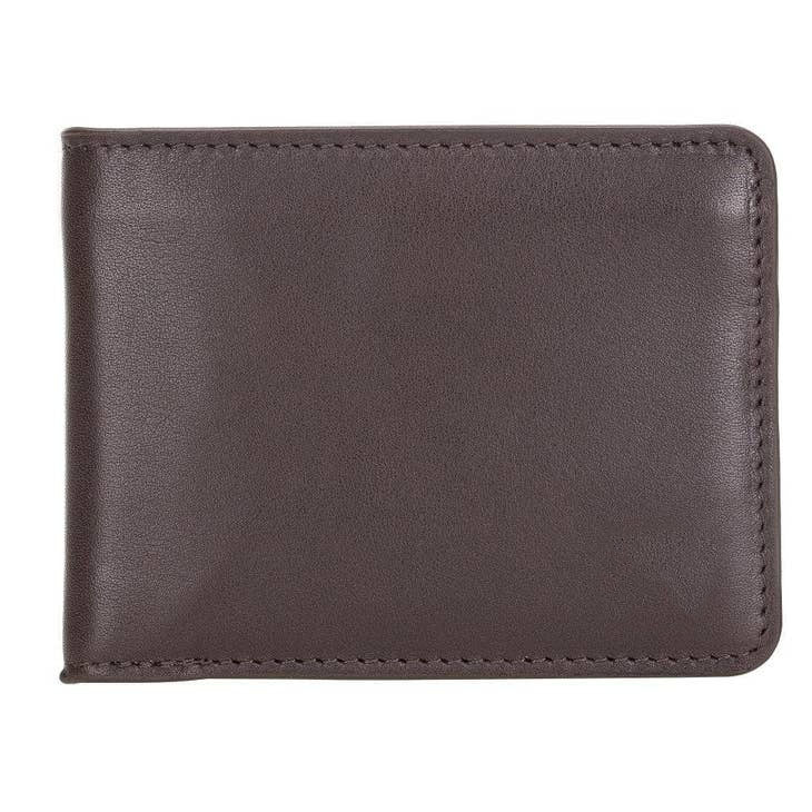 Dennis Men's Handmade Genuine Leather Wallet-5