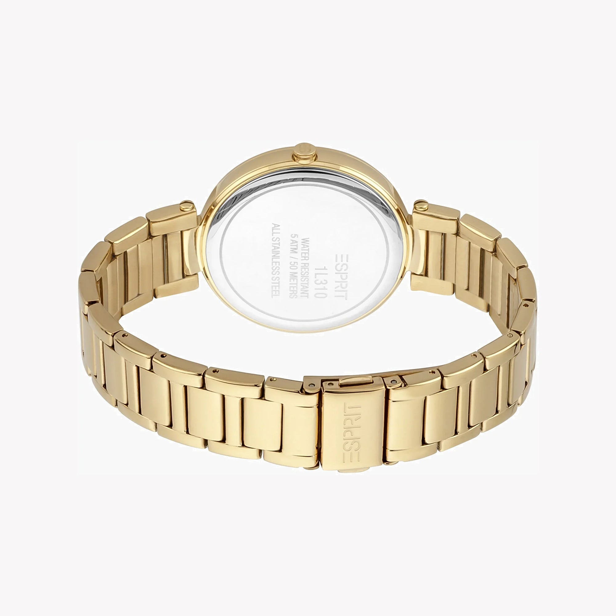 ESPRIT Women's Watch with Gold Stainless Steel Case and Gold Stainless Steel Band-2