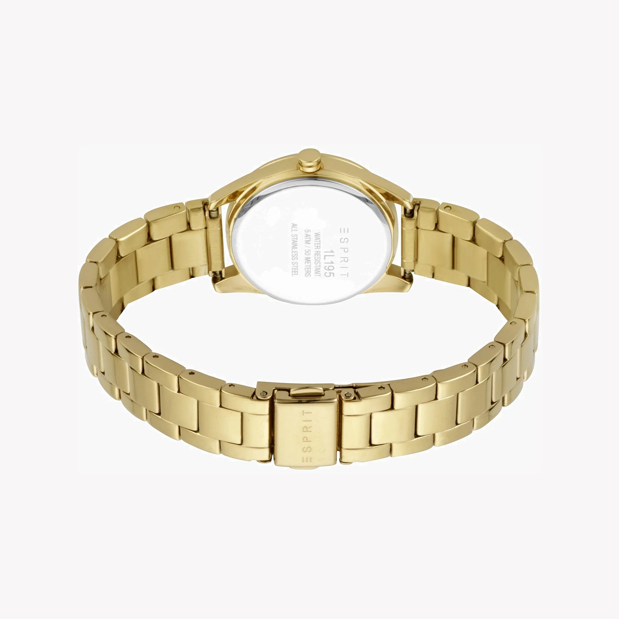 ESPRIT Women's Watch with Gold Stainless Steel Case and Gold Stainless Steel Band-2