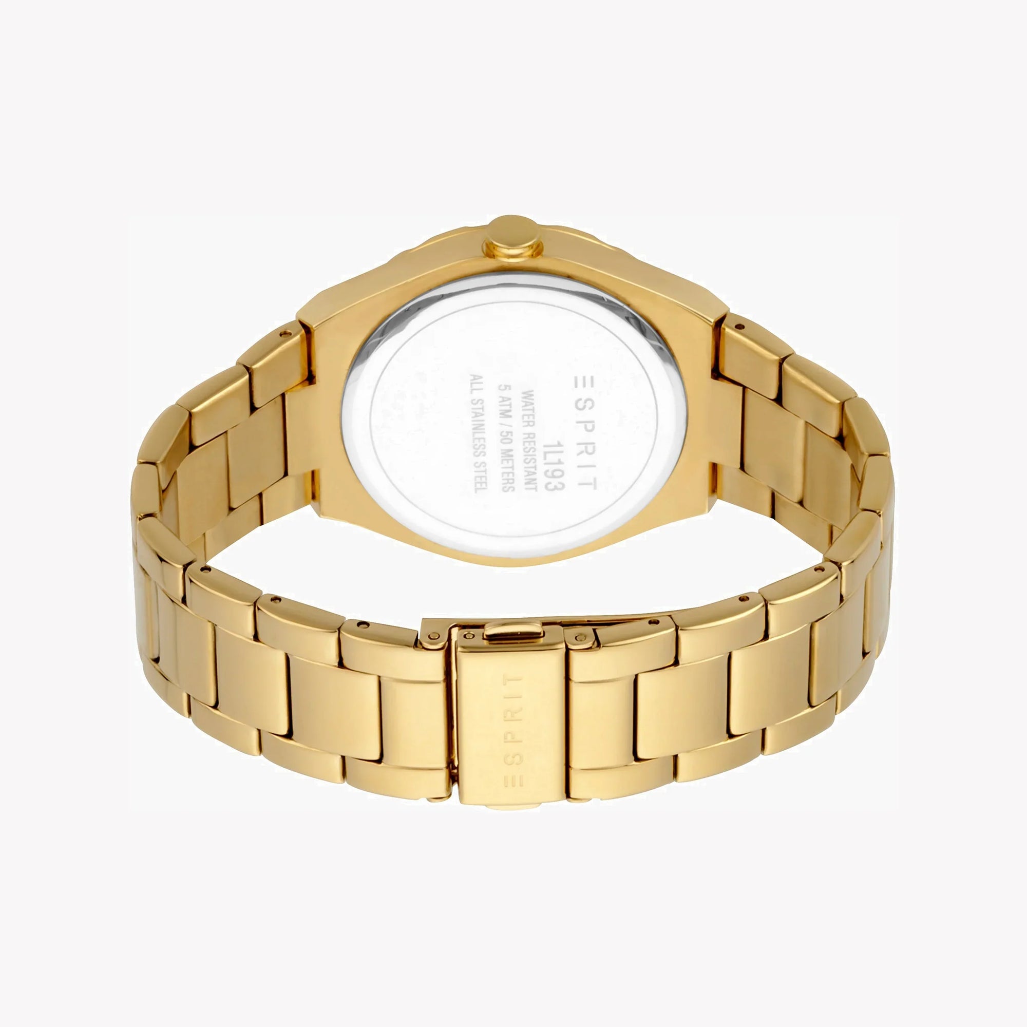 ESPRIT Women's Watch with Gold Stainless Steel Case and Gold Stainless Steel Band-2