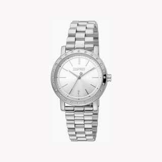 ESPRIT Women's Watch with Silver Stainless Steel Case and Silver Stainless Steel Band-1