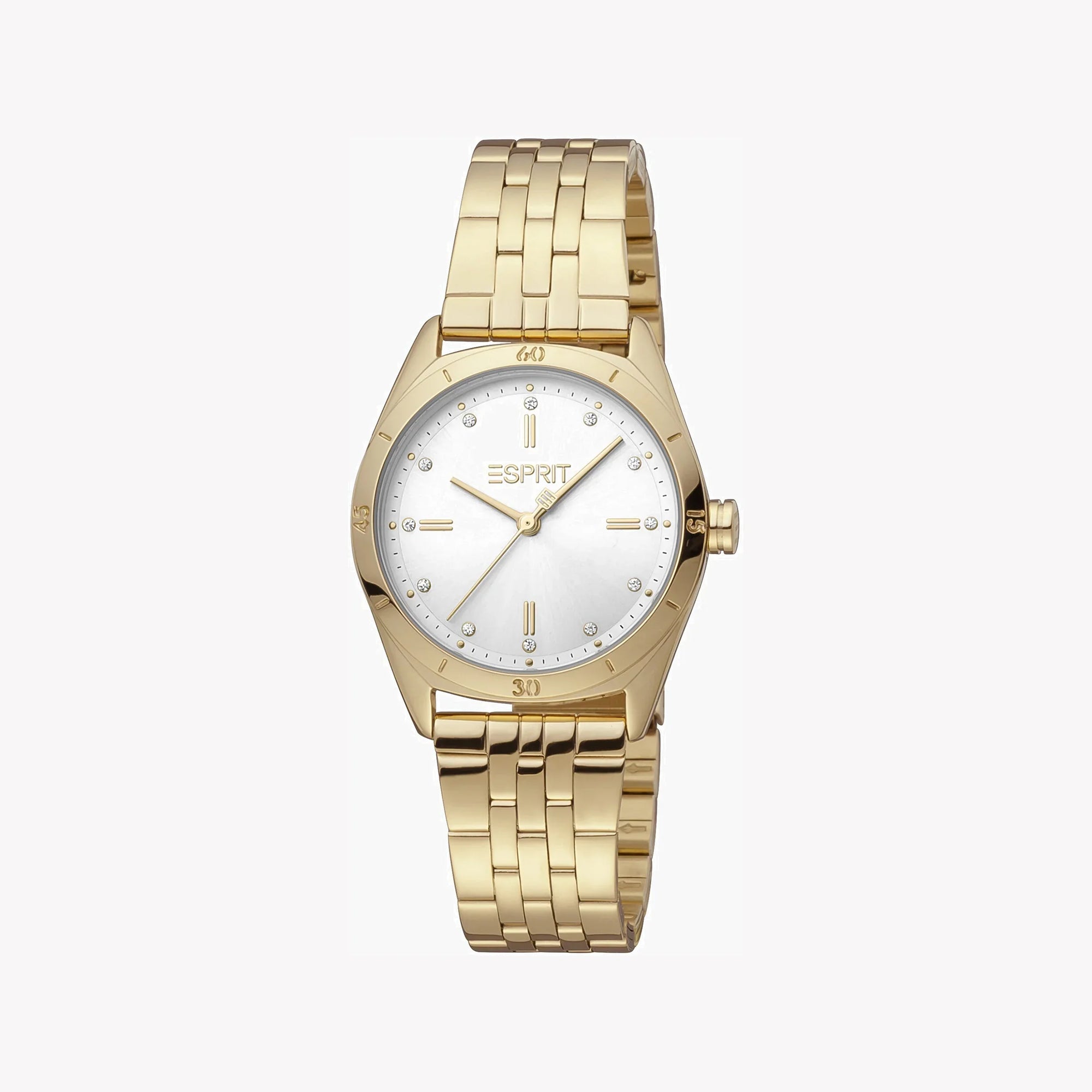 ESPRIT Women's Watch with Gold Stainless Steel Case and Gold Stainless Steel Band-0