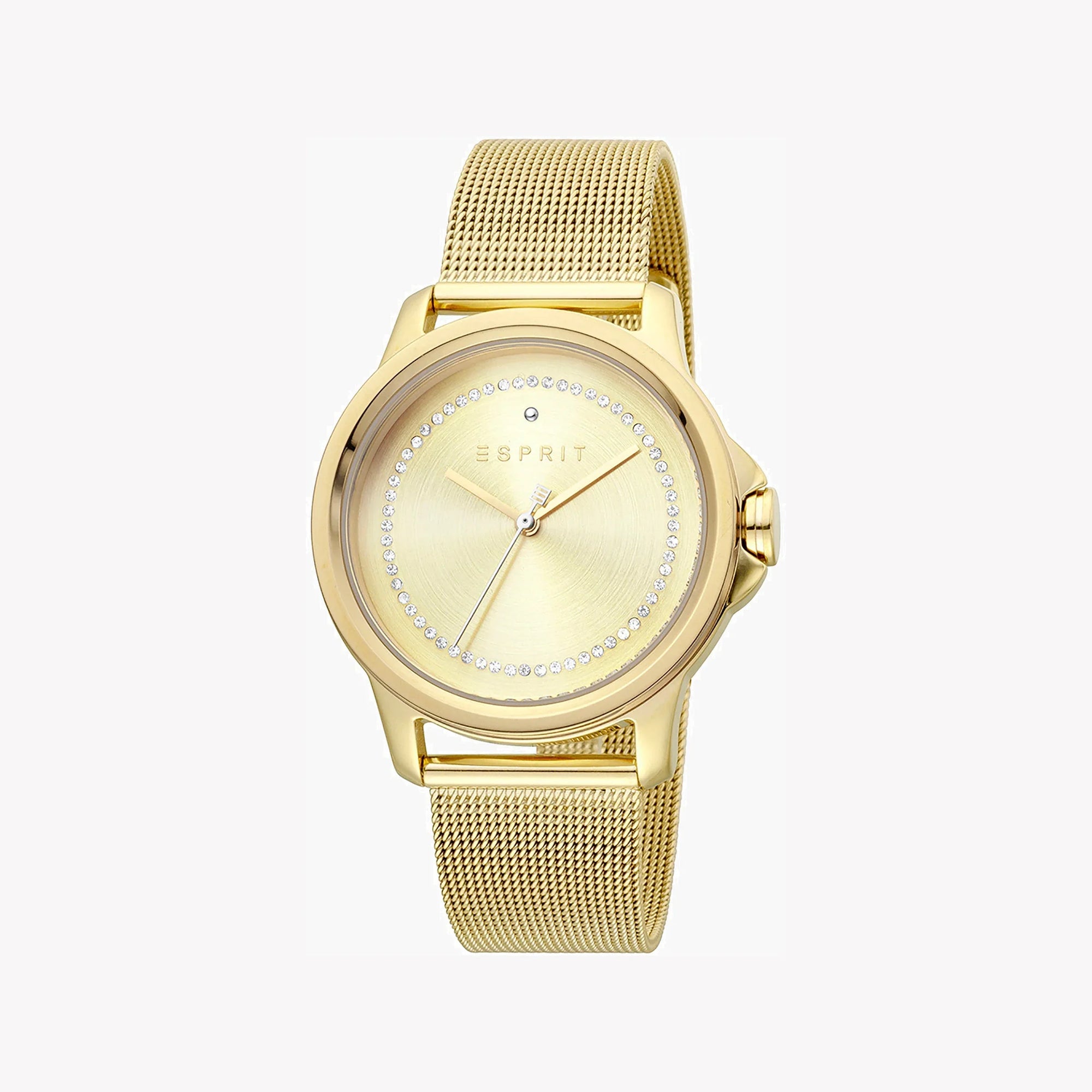 ESPRIT Women's Watch with Gold Stainless Steel Case and Gold Stainless Steel Band-0