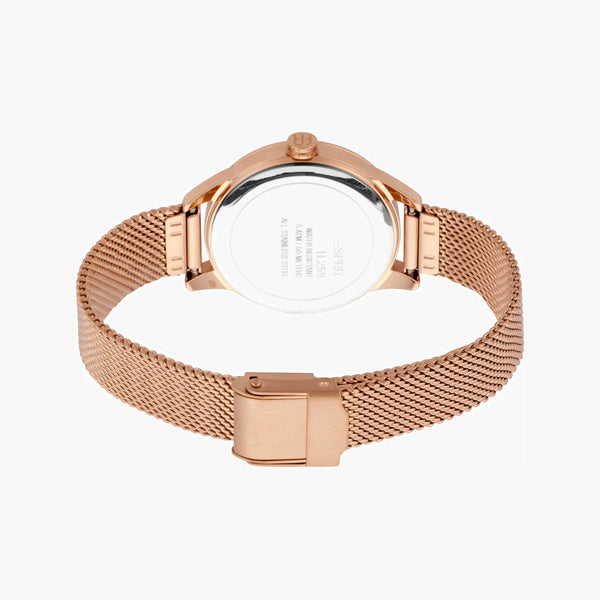 ESPRIT Women's Watch with Rose Gold Stainless Steel Case and Rose Gold Stainless Steel Band-2