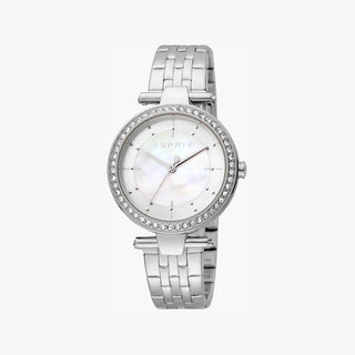 ESPRIT Women's Watch with Silver Stainless Steel Case and Silver Stainless Steel Band-0