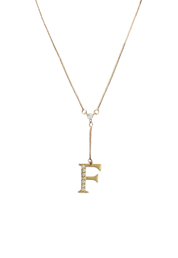 Golden Alphabet Necklaces by Bombay Sunset-9