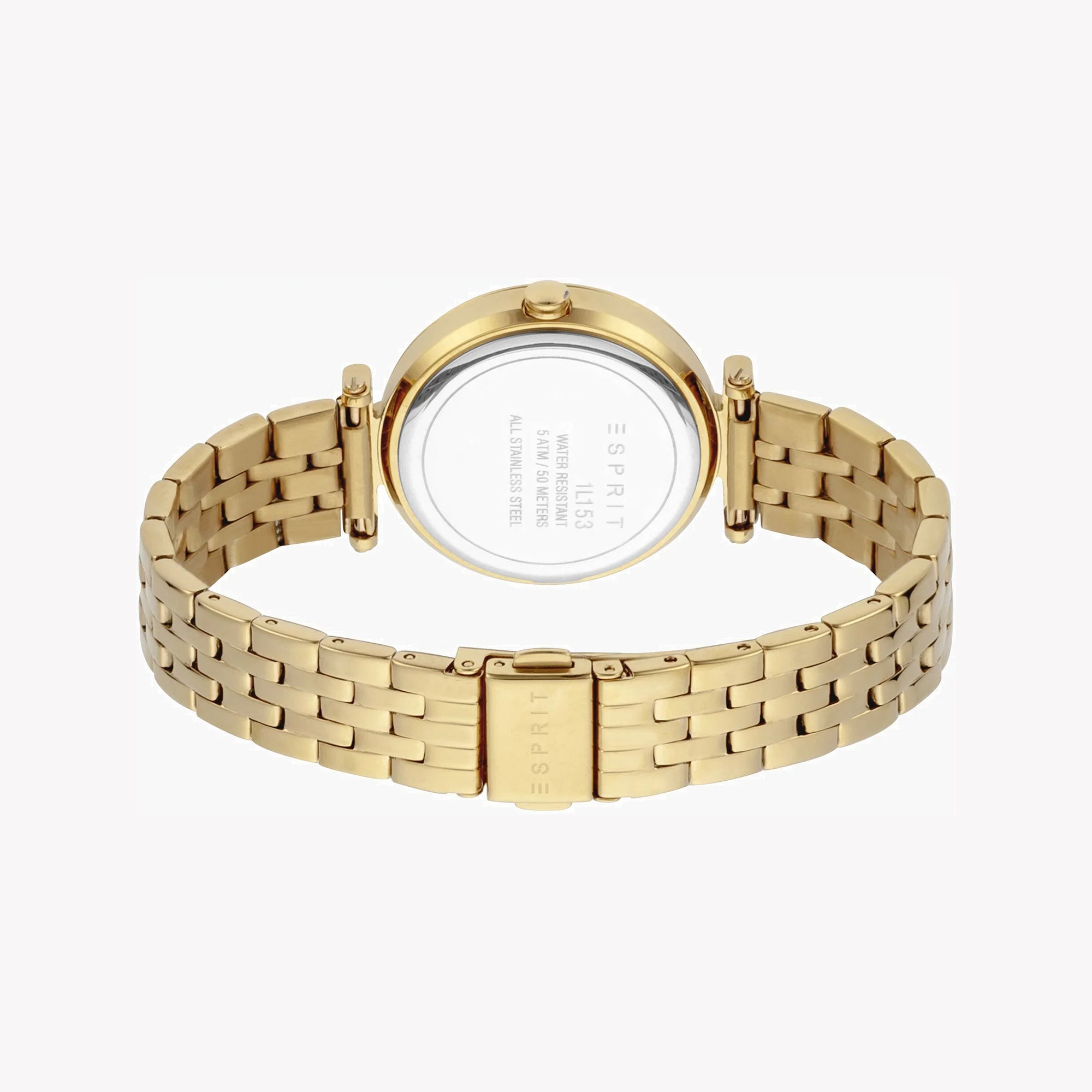 ESPRIT Women's Watch with Gold Stainless Steel Case and Gold Stainless Steel Band-2