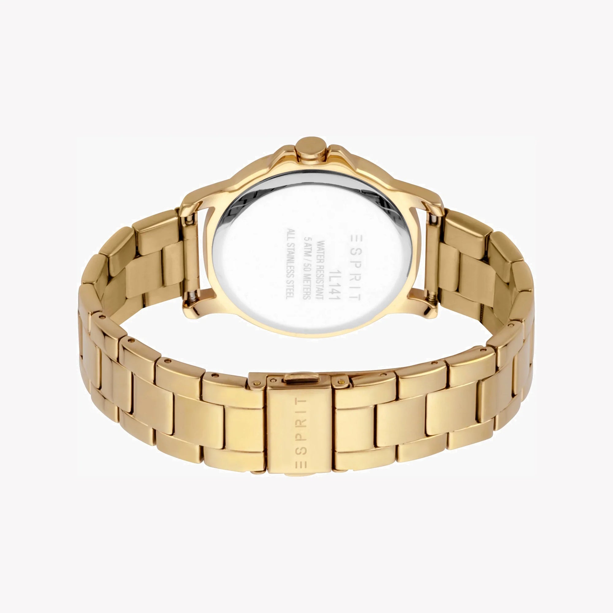 ESPRIT Women's Watch with Gold Stainless Steel Case and Gold Stainless Steel Band-2