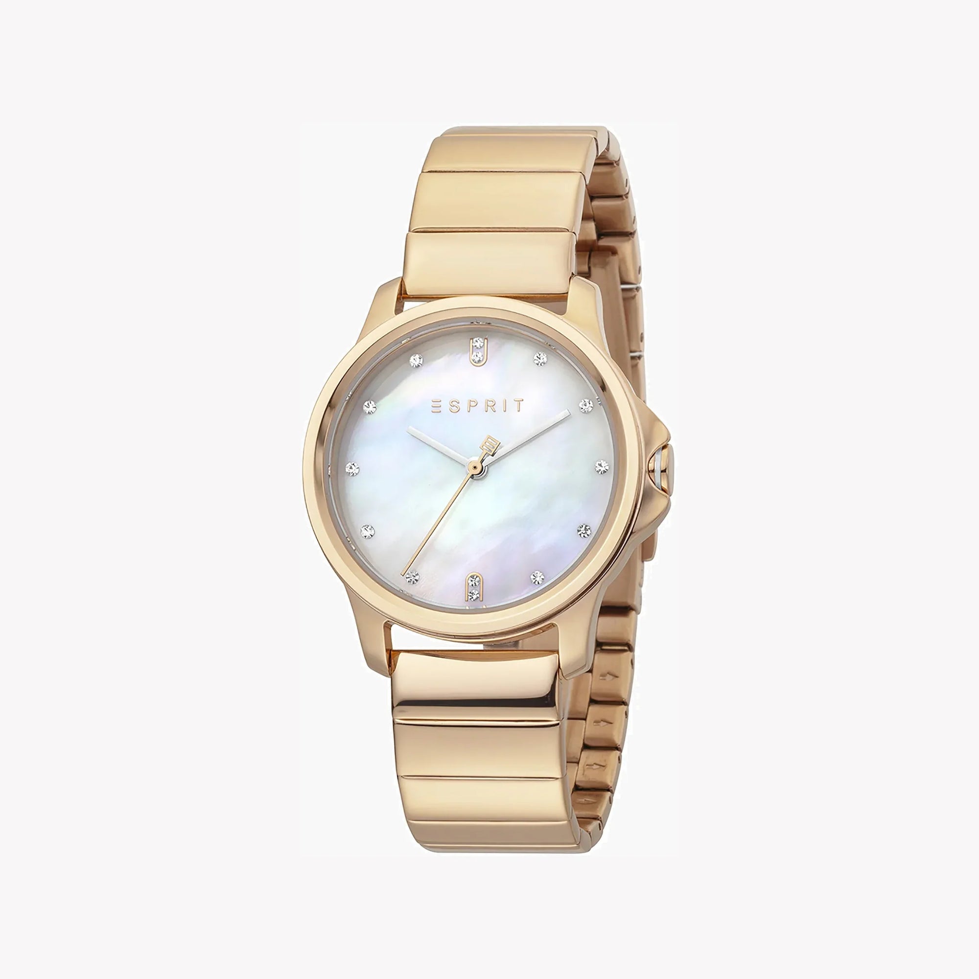 ESPRIT Women's Watch with Rose Gold Stainless Steel Case and Rose Gold Stainless Steel Band-0