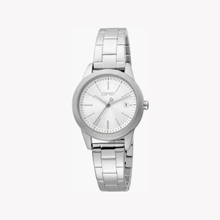 ESPRIT Women's Watch with Silver Stainless Steel Case and Silver Stainless Steel Band-0