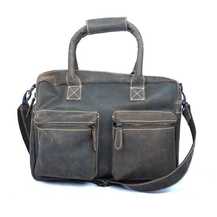 Alexander Buffalo Leather Large Western Bag-3