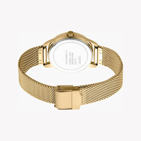 ESPRIT Women's Watch with Gold Stainless Steel Case and Gold Stainless Steel Band-2