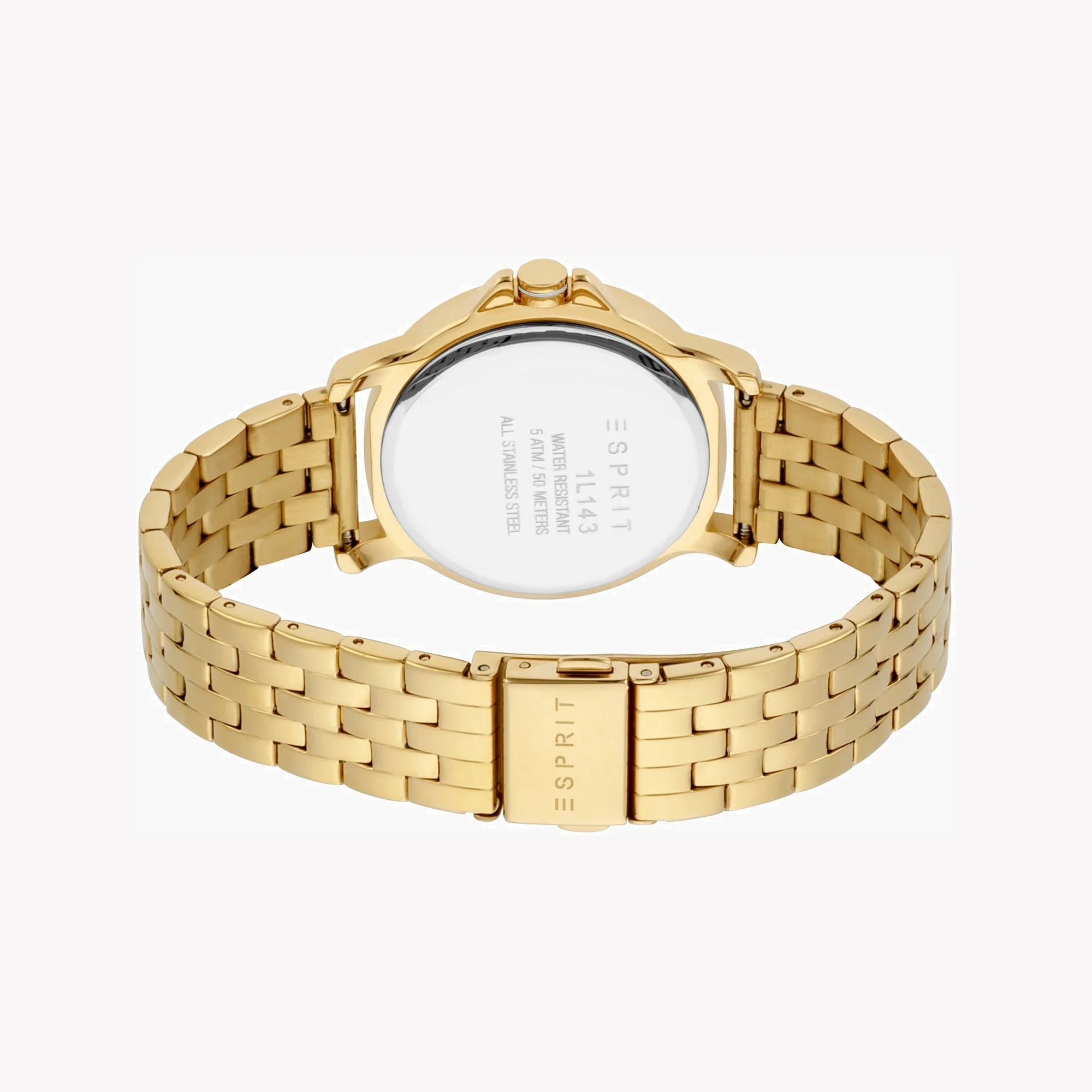 ESPRIT Women's Watch with Gold Stainless Steel Case and Gold Stainless Steel Band-2