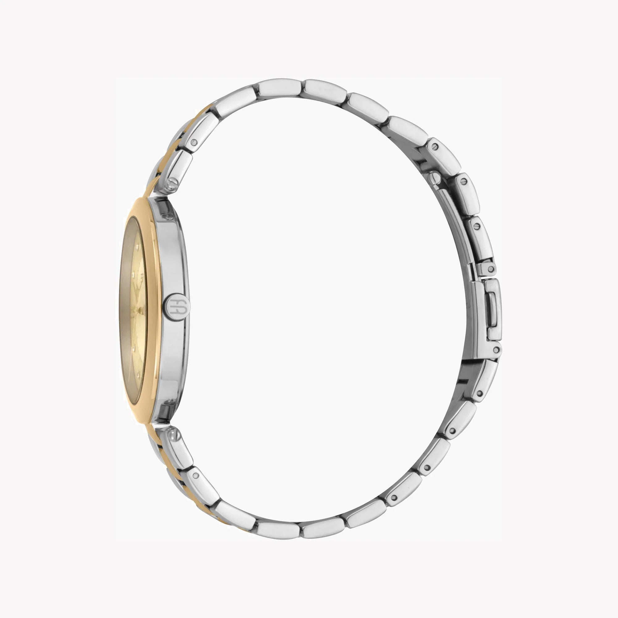 ESPRIT Women's Watch with Silver & Gold Stainless Steel Case and Silver & Gold Stainless Steel Band-1