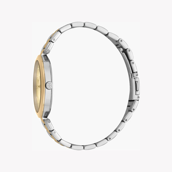 ESPRIT Women's Watch with Silver & Gold Stainless Steel Case and Silver & Gold Stainless Steel Band-1