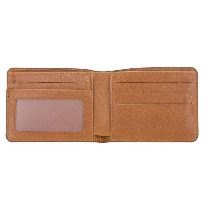 Dennis Men's Handmade Genuine Leather Wallet-2