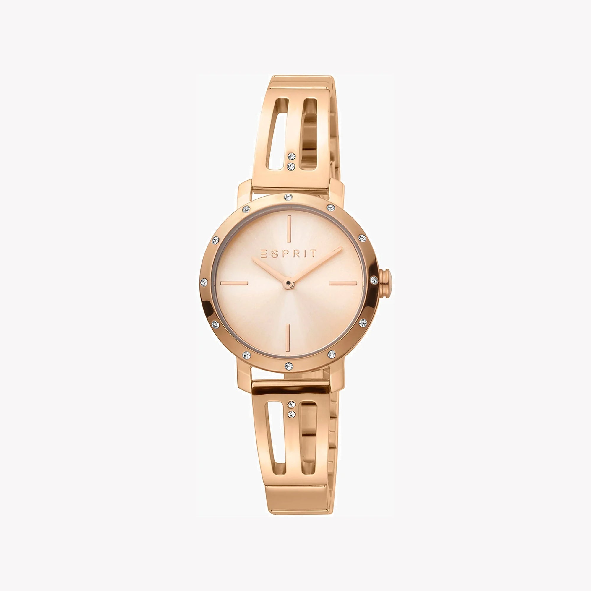 ESPRIT Women's Watch with Rose Gold Stainless Steel Case and Rose Gold Stainless Steel Band-1