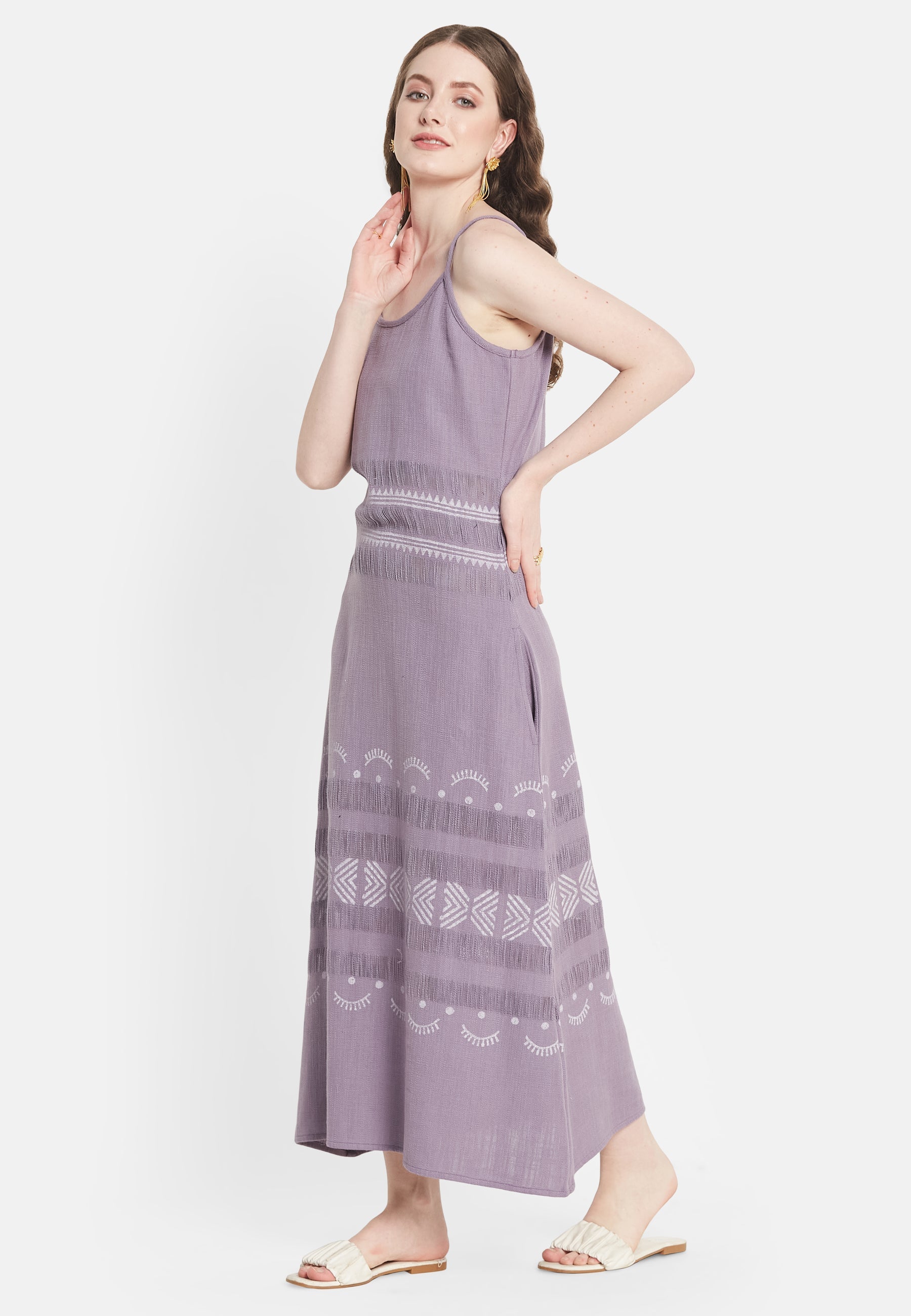 Iris Lavender Dress by Bombay Sunset-3