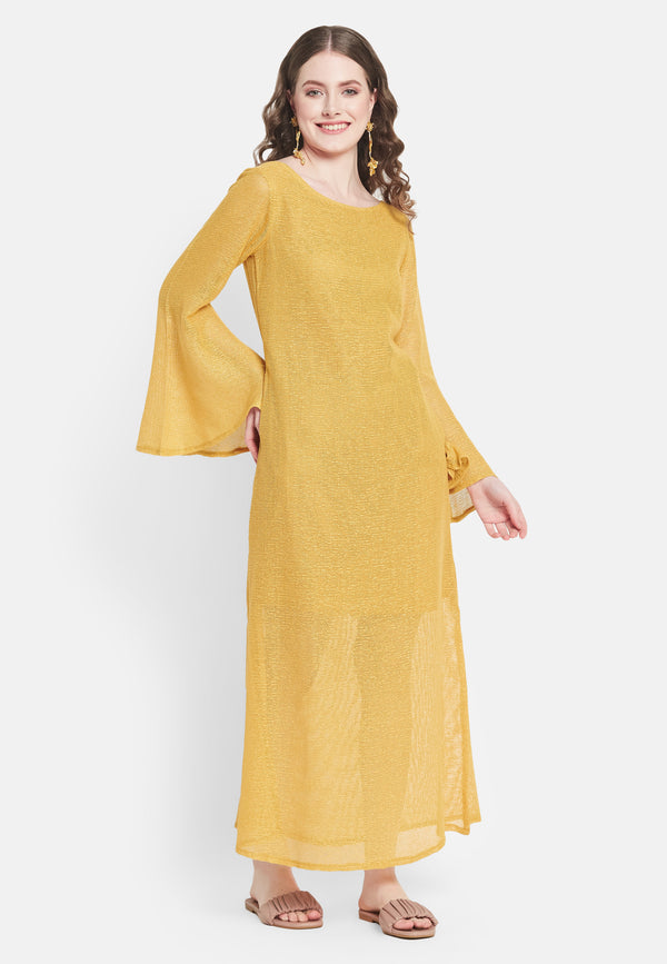 Cassia Mustard Dress by Bombay Sunset-2