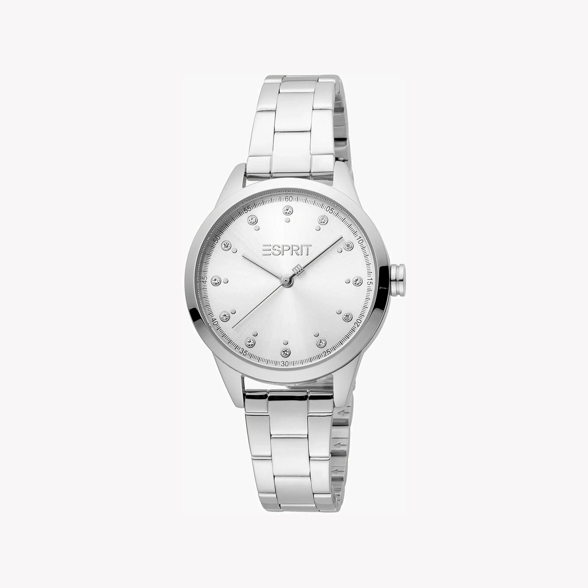 ESPRIT Women's Watch with Silver Stainless Steel Case and Silver Stainless Steel Band-0